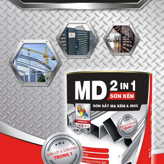 Sơn kẽm MD 2in1 TOA 