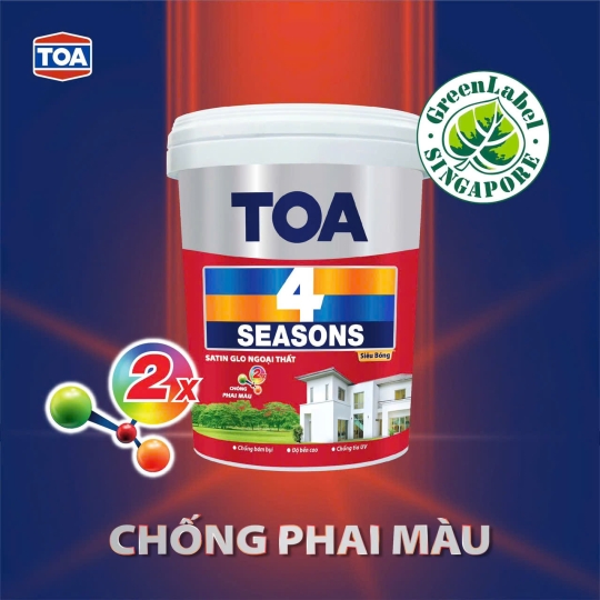 Sơn Chống Thấm Tạo Màu TOA - Sơn Tường
