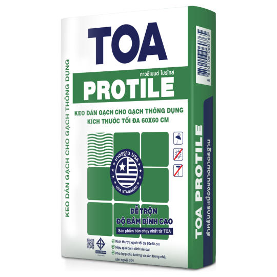 Keo dán gạch TOA Protile TOA